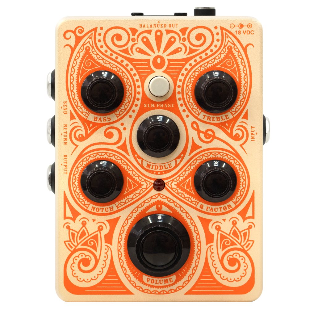 Orange Acoustic Guitar Preamp Pedal