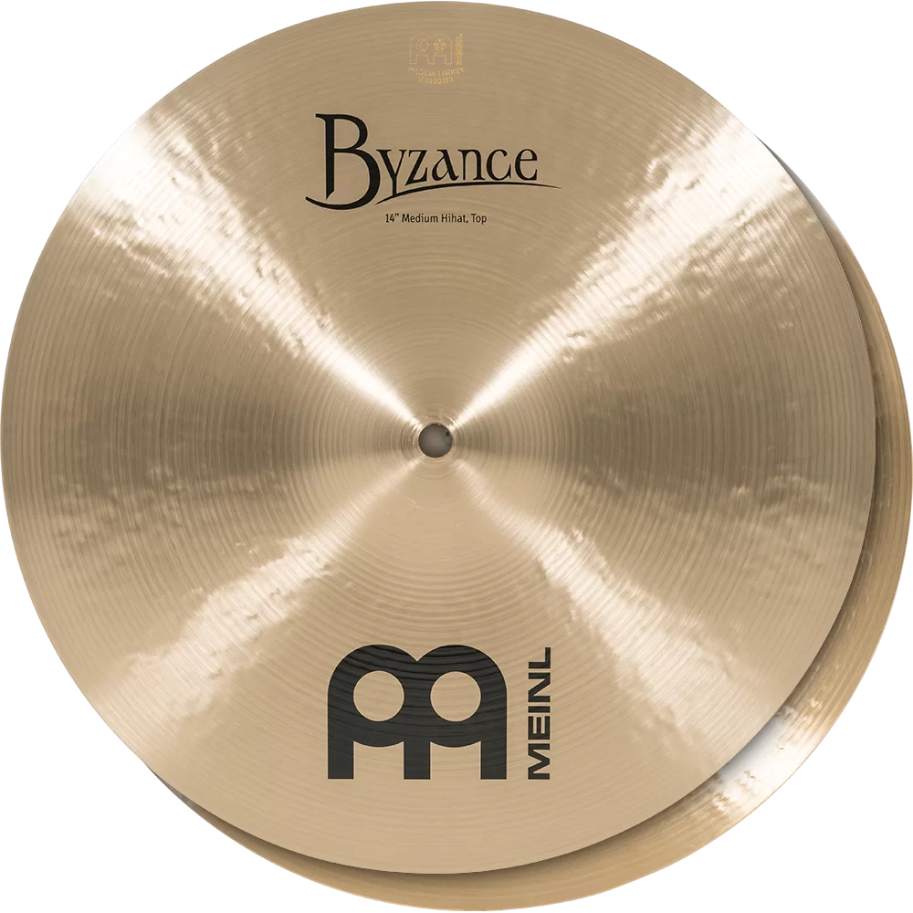 Meinl Byzance 14" Medium Hi-Hat Cymbals