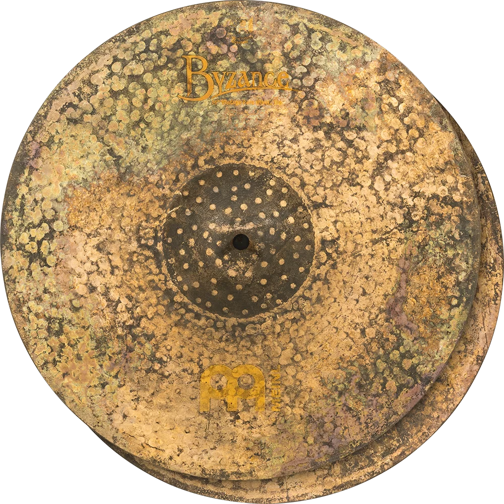 Meinl Byzance 16" Vintage Pure Hi-Hat Cymbals