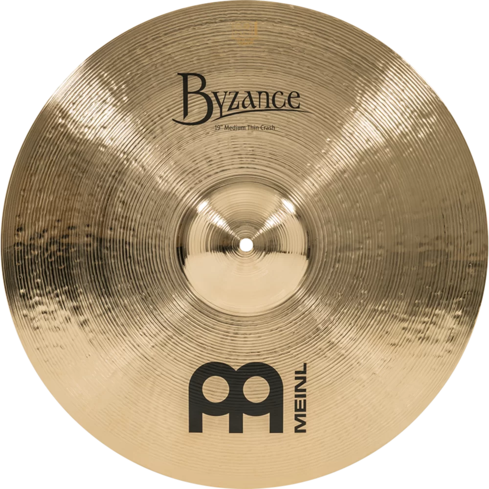 Meinl 19" Byzance Medium Thin Crash Brilliant Cymbal