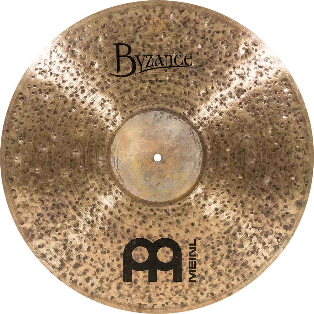 Meinl 22" Byzance Dark Raw Bell Ride Cymbal