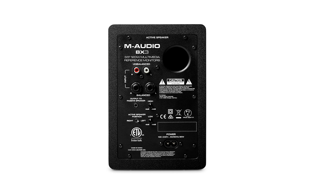 M-Audio BX3 120W Multimedia Monitors