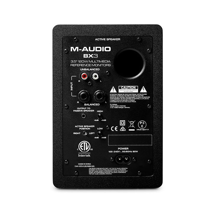 M-Audio BX3 120W Multimedia Monitors