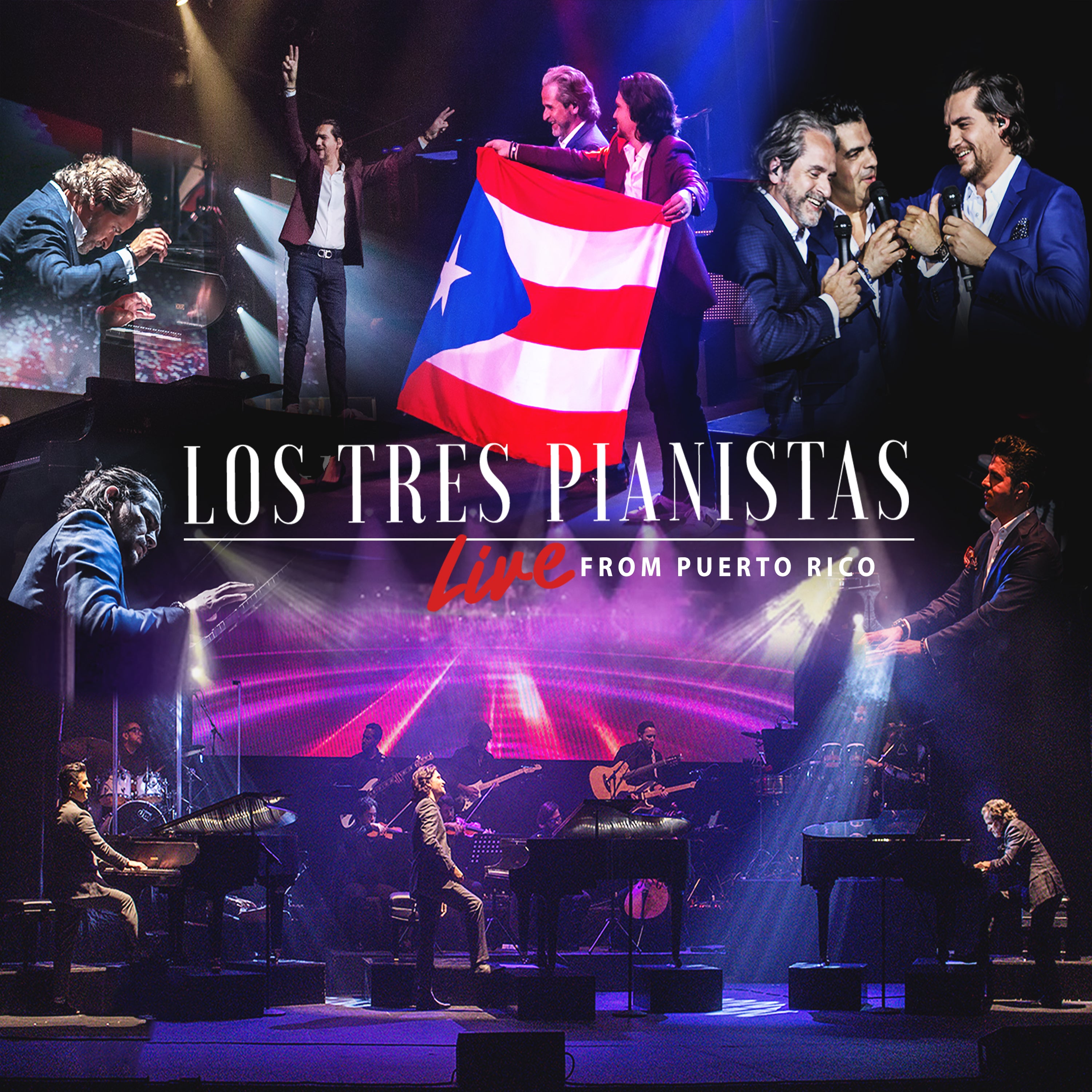 Los Tres Pianistas - Live From Puerto Rico ( AUDIO CD)