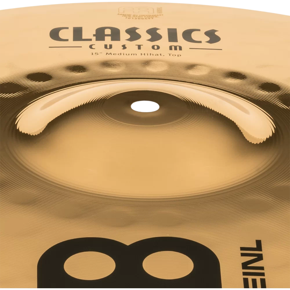 Meinl 15" Classics Custom Medium Hi Hat Cymbals