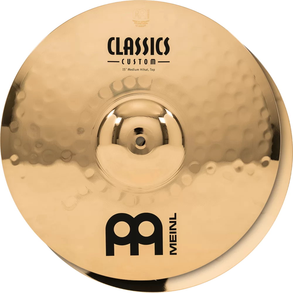 Meinl 15" Classics Custom Medium Hi Hat Cymbals