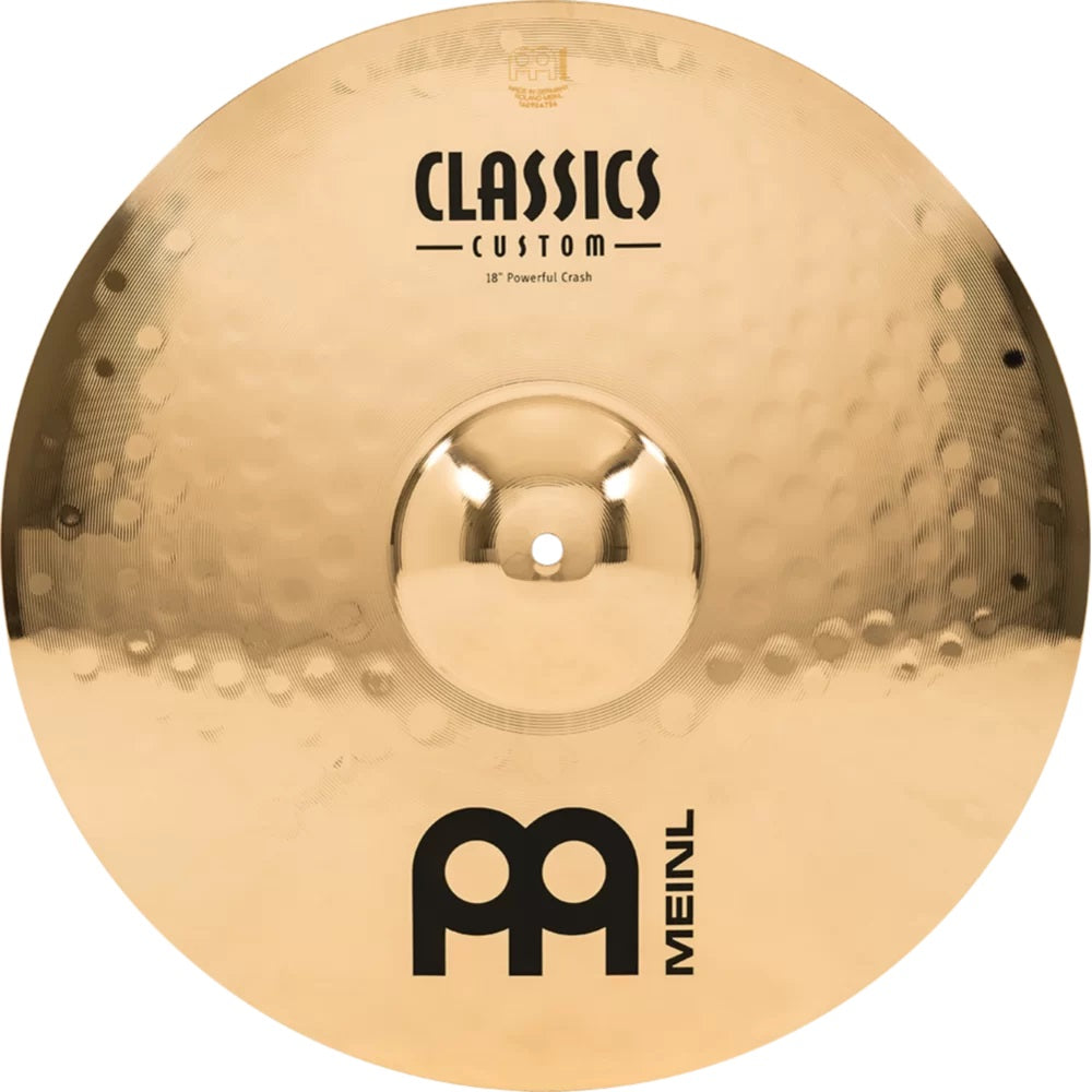 Meinl Classics Custom Powerful Crash - Brilliant 18 in.
