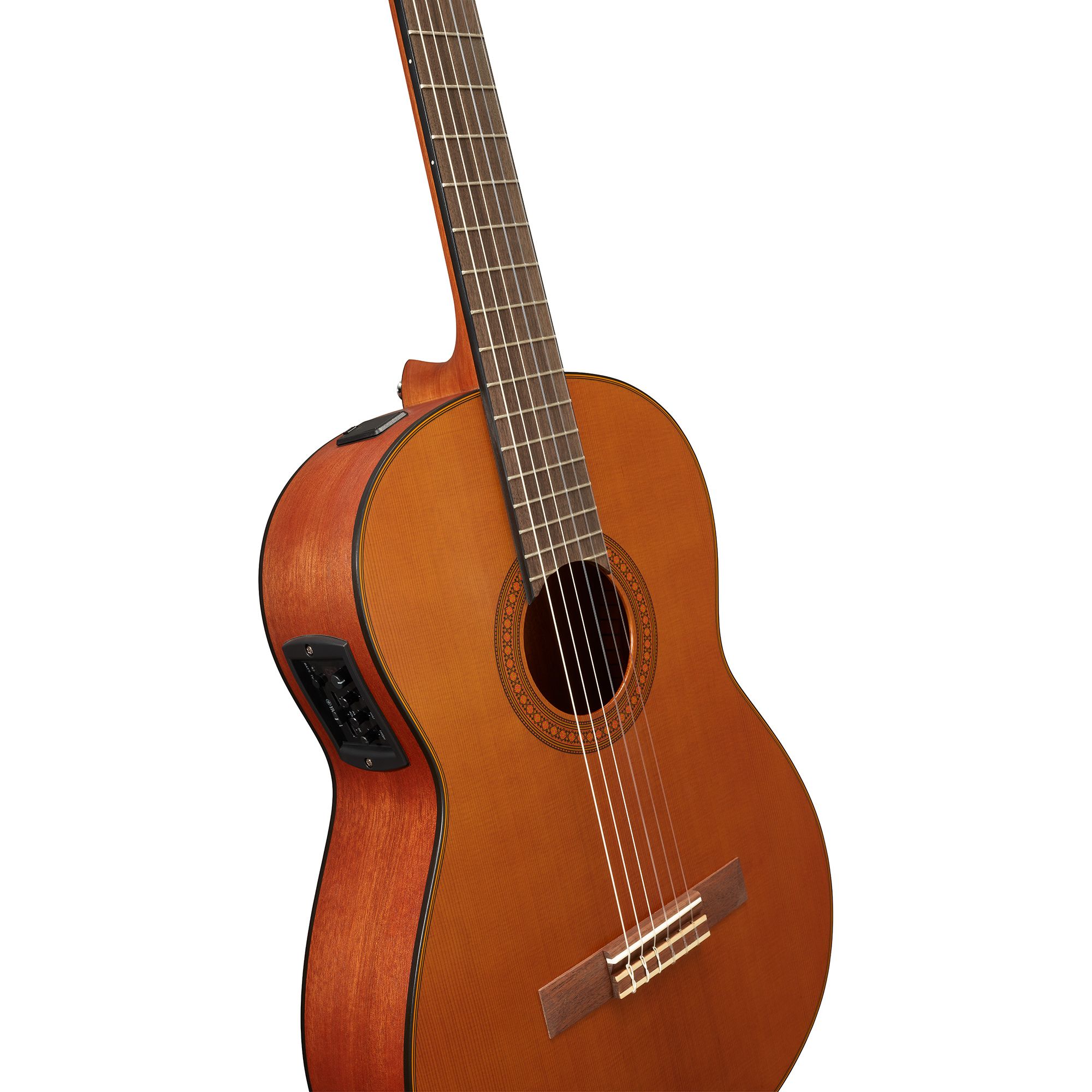 Yamaha CGX122MC Solid Cedar Top Classical Acoustic-Electric