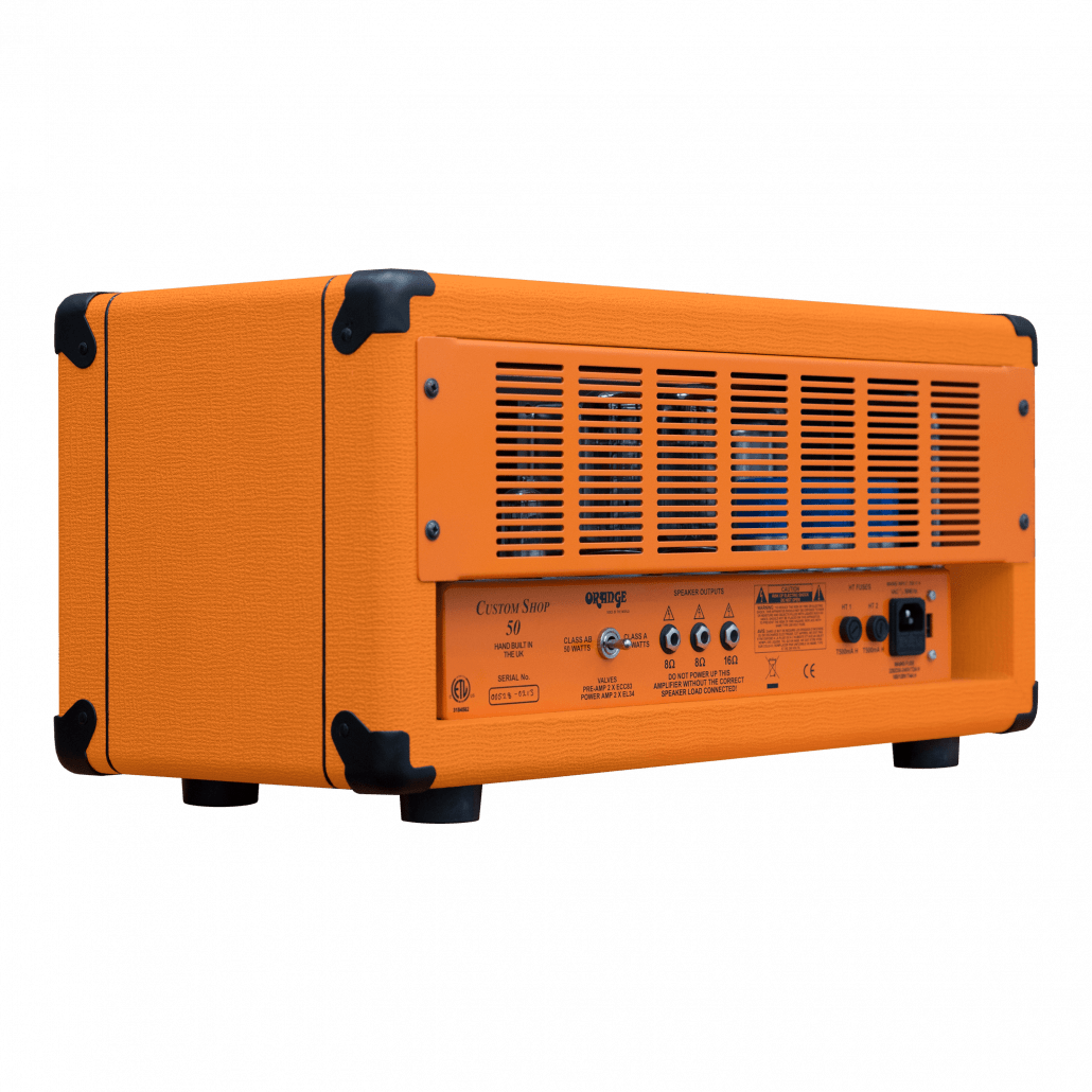 Orange CS50 Custom Shop 50-watt Tube Head