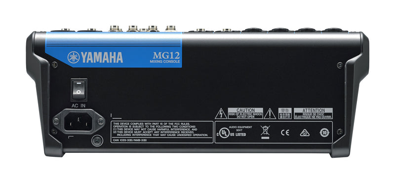 Yamaha MG12 12 Channel Analog Mixer
