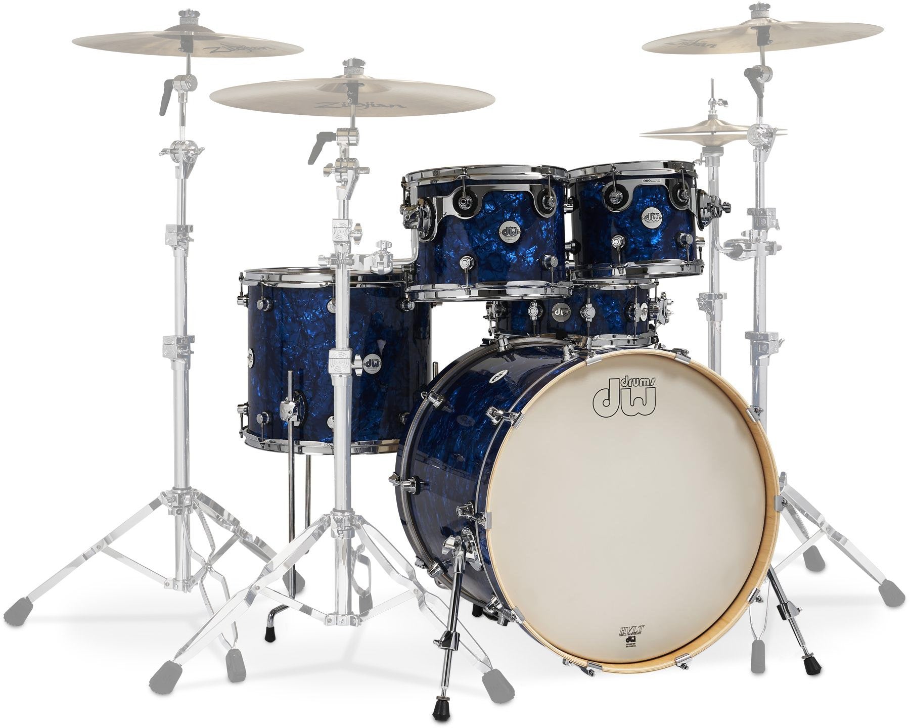 DW Design Series Pack de Conchas de 5 Piezas - Azul Marino