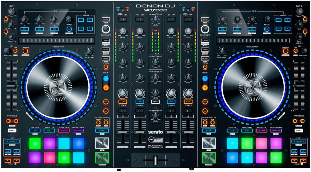 DJ MC7000 4-Channel DJ Controller & Mixer
