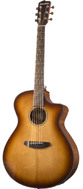 Breedlove Discovery Concerto 6-String Acoustic-Electric Guitar - Fishman T Pickup - Sunburst