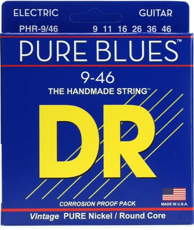 DR Pure Blues 9-46 Electric Guitar Strings