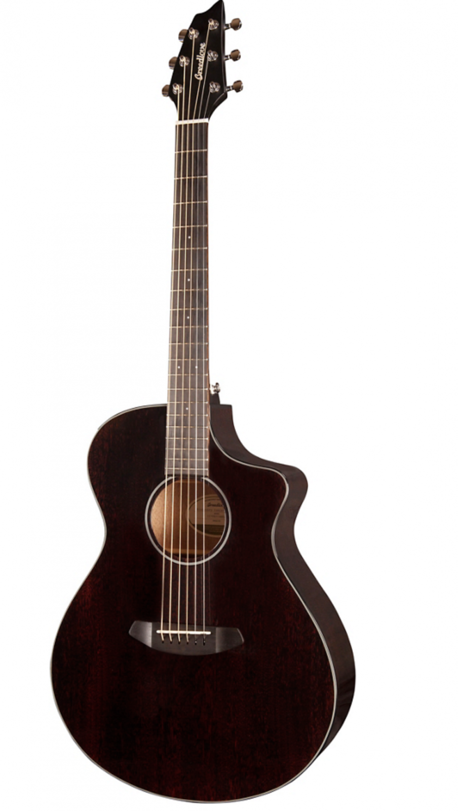 Breedlove Discovery Concert CE Acoustic Electric Guitar - Black Widow