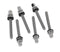 DW Chrome Tension Rod M5-.8X1.65 IN (6PK)