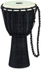 Headliner African Style Djembe Drum Small, Black River, Carved