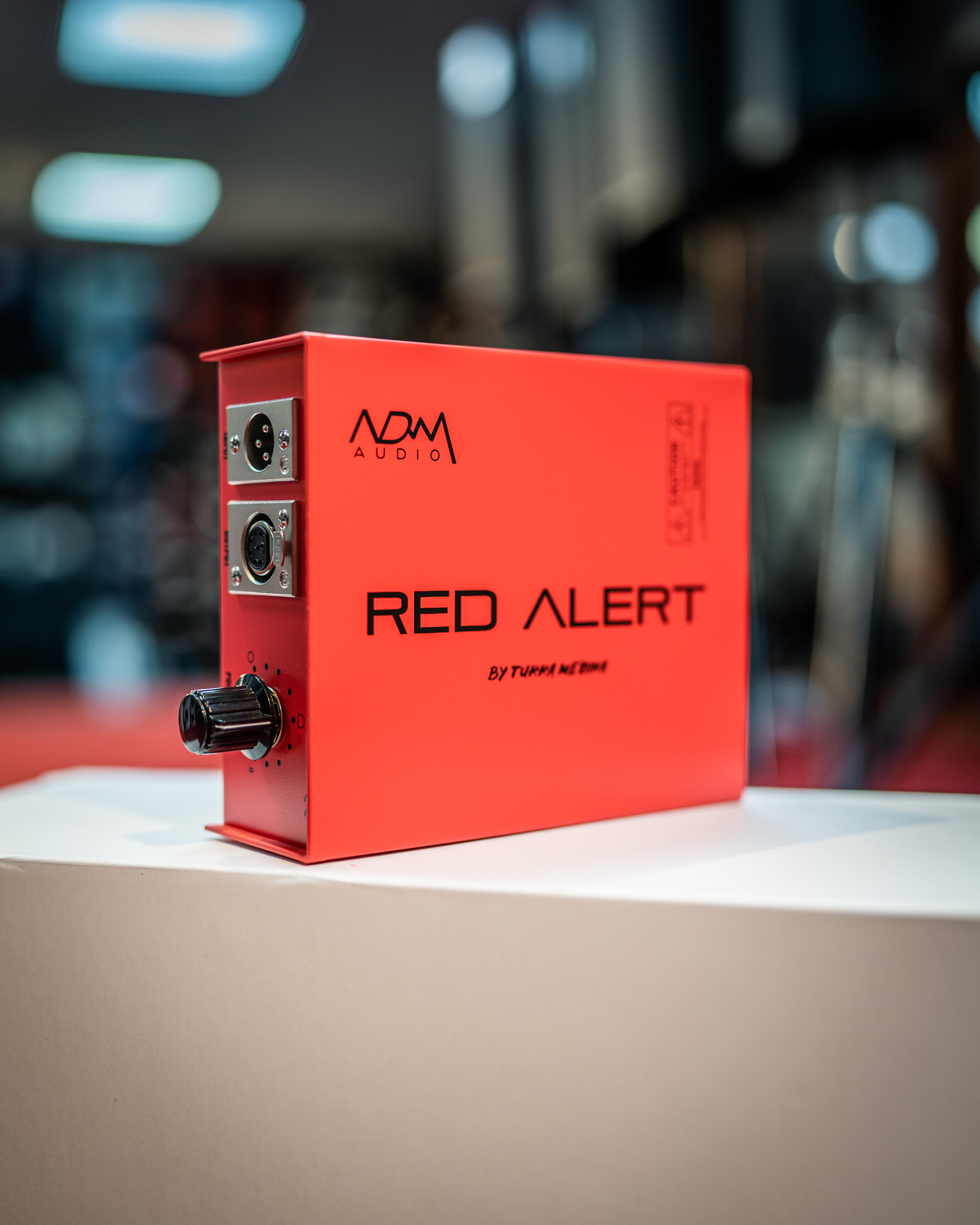 NDM Audio Red Alert by Turra Medina Condenser Tube Microphone