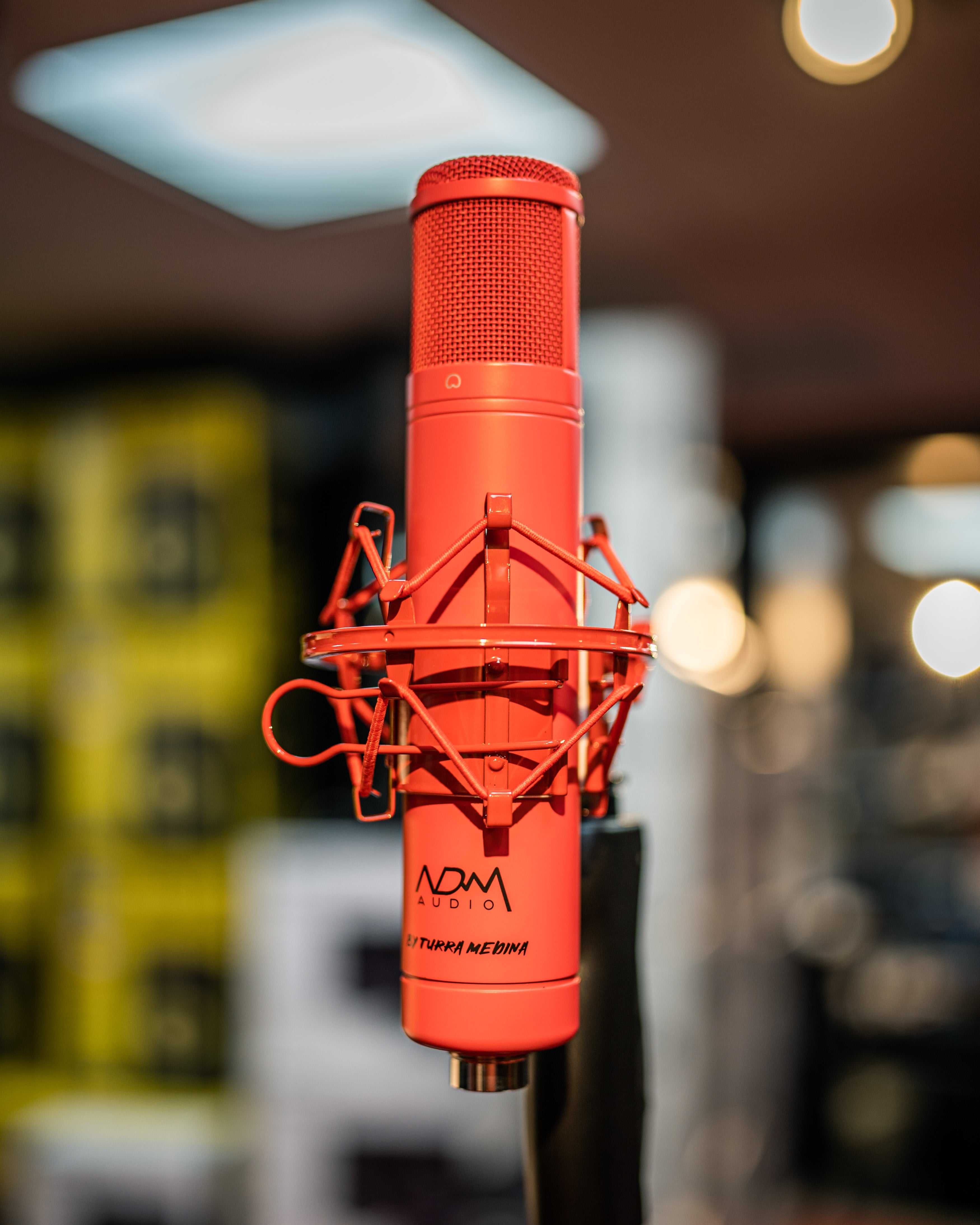 NDM Audio Red Alert by Turra Medina Condenser Tube Microphone