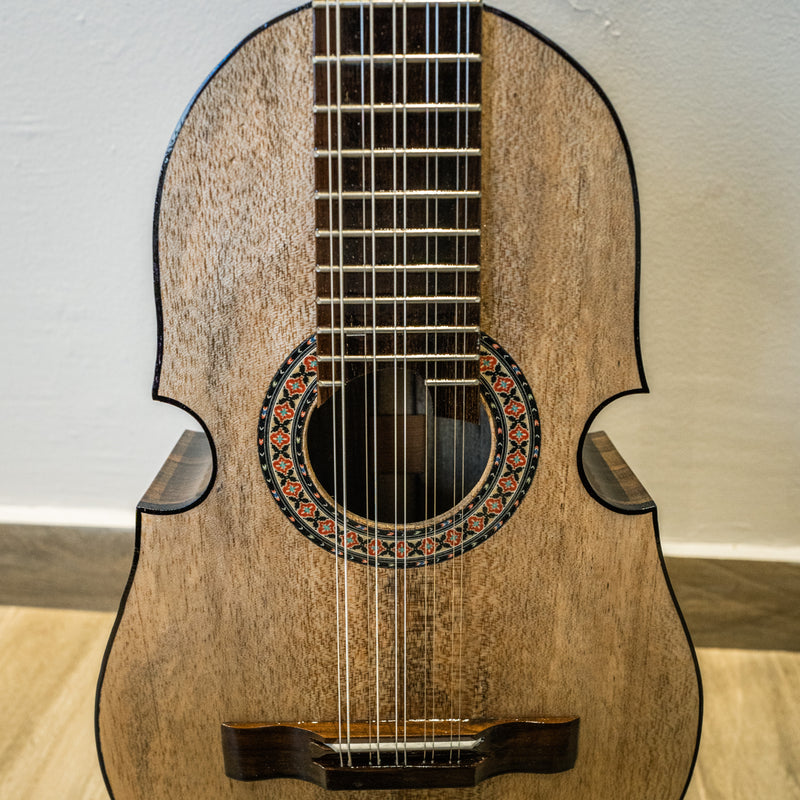 Miguel Rosario Cuatro Puertorriqueño Artesanal Maho Body W/ Hardcase
