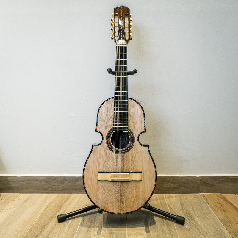 Miguel Rosario Cuatro Puertorriqueño Artesanal Solid Maho Body W/ Hardcase