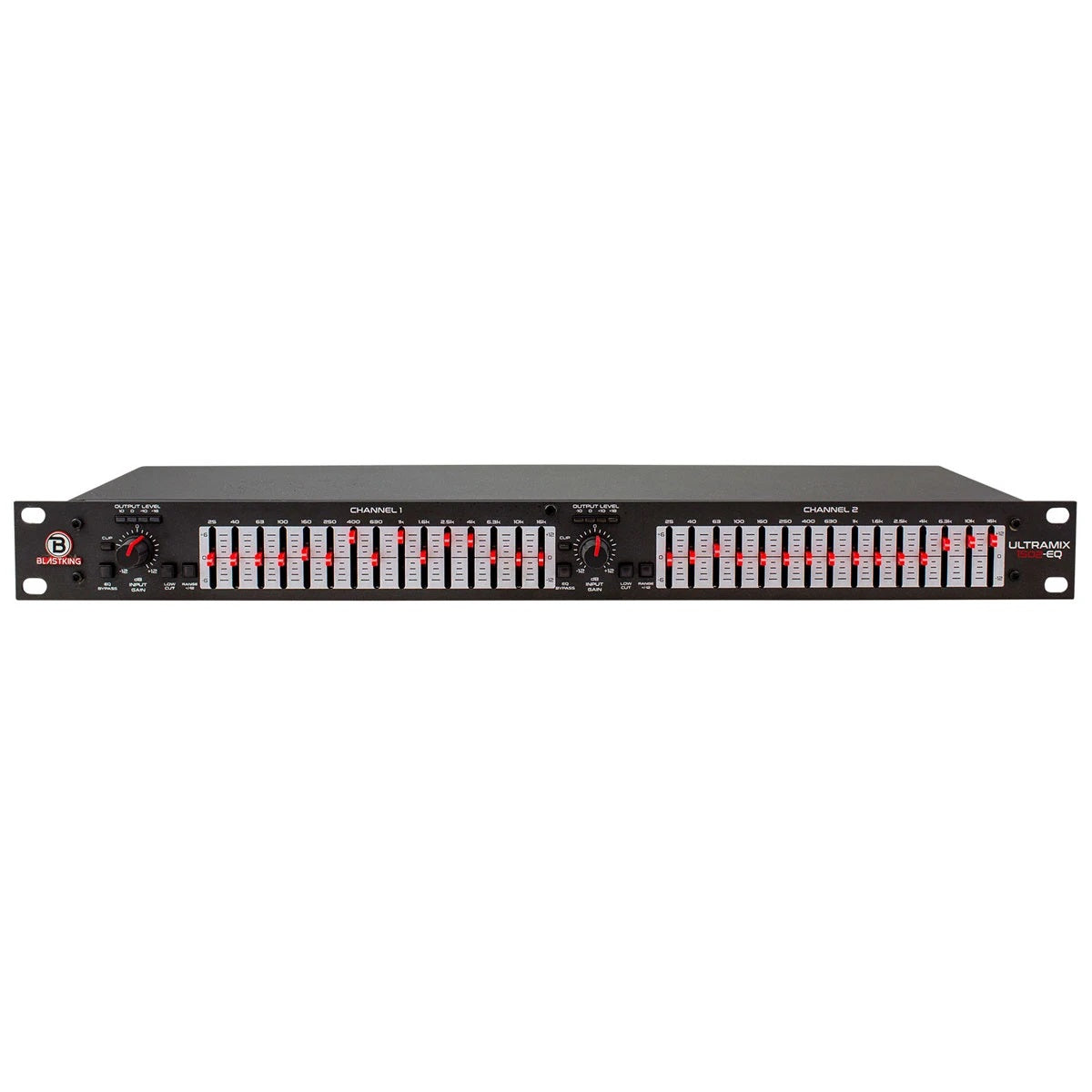 Ecualizador gráfico de 15 bandas Blastking Dual – ULTRAMIX1502-EQ