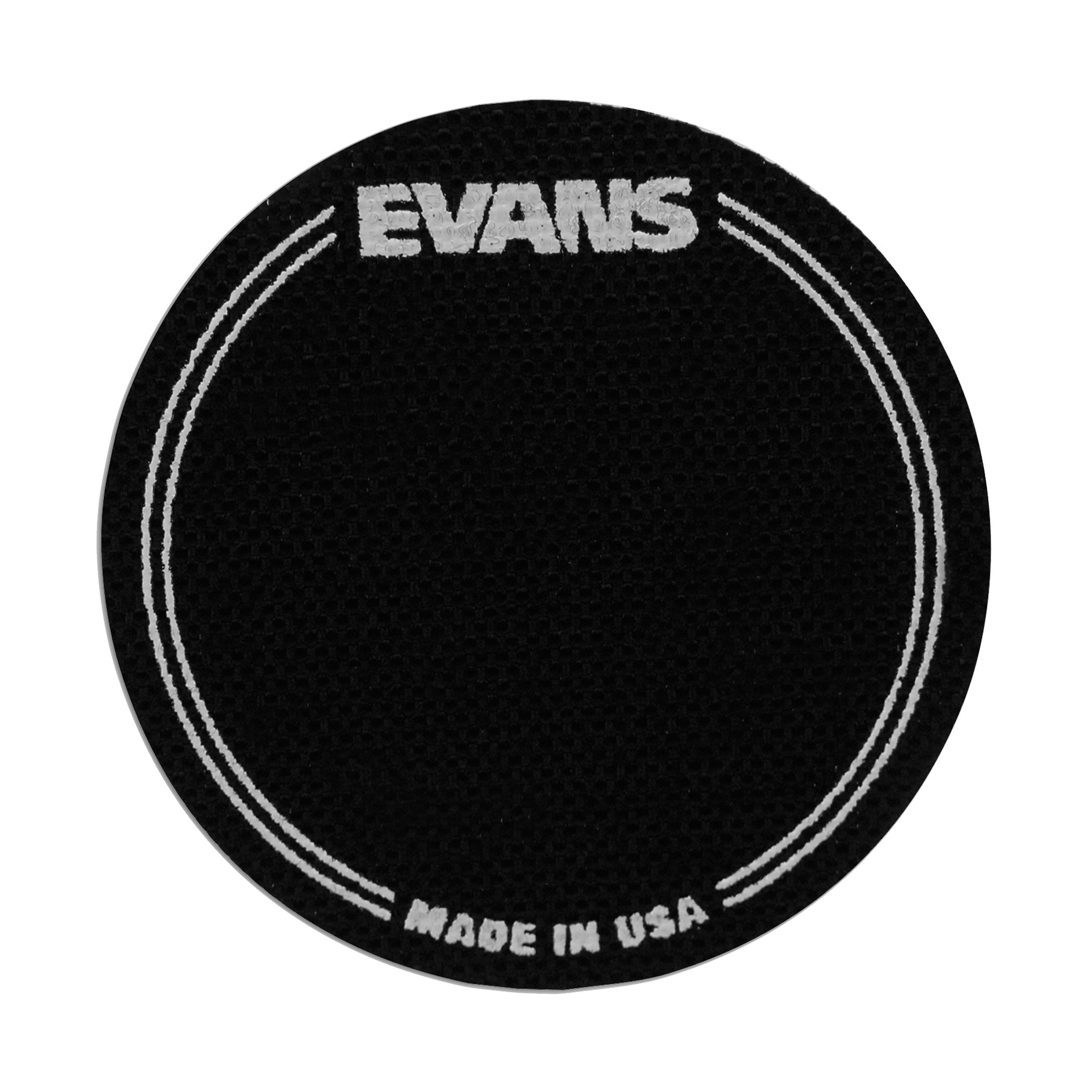 Evans EQ PATCH Black Nylon Single Patch EQPB1