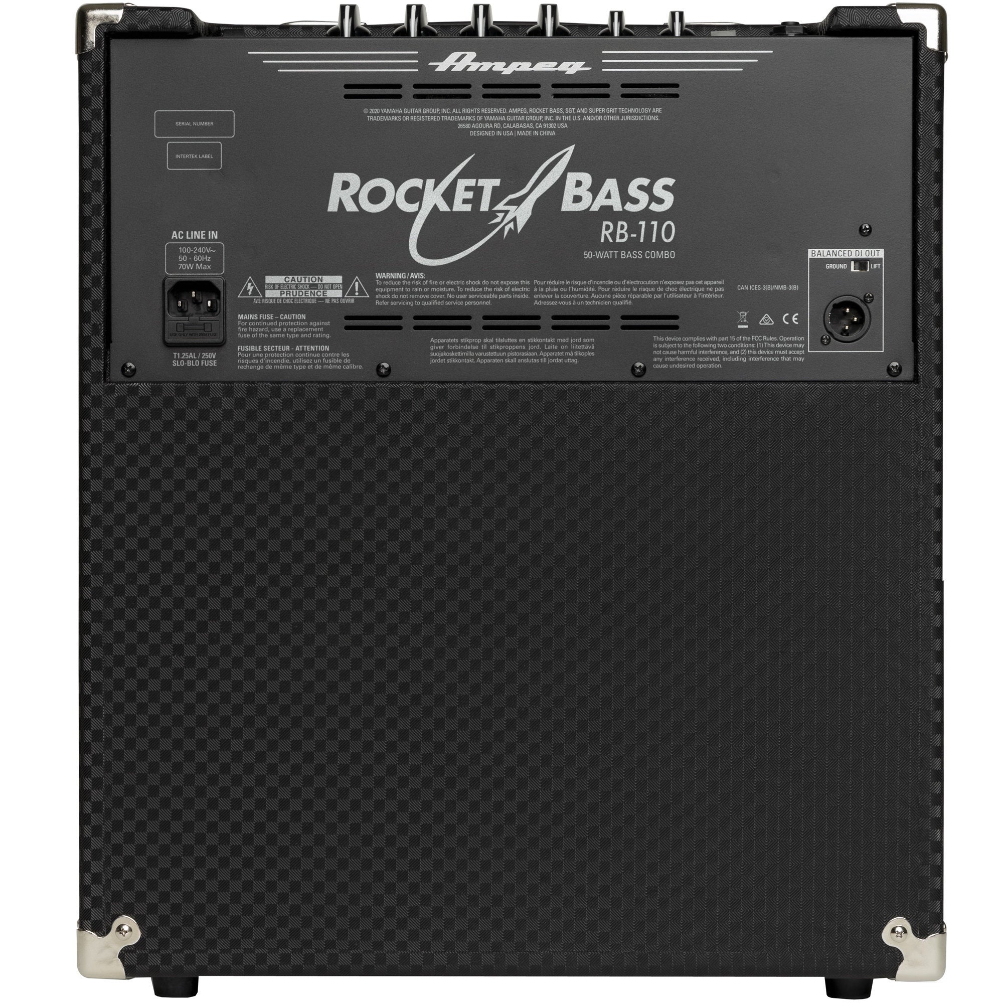 Ampeg Rocket Bass RB-110 50W 1×10" Bass Combo Amplifier