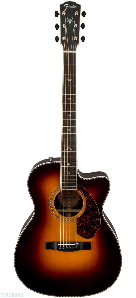 Series PM-3 Deluxe Cutaway Triple-0 Acoustic-Electric Guitar, Sunburst