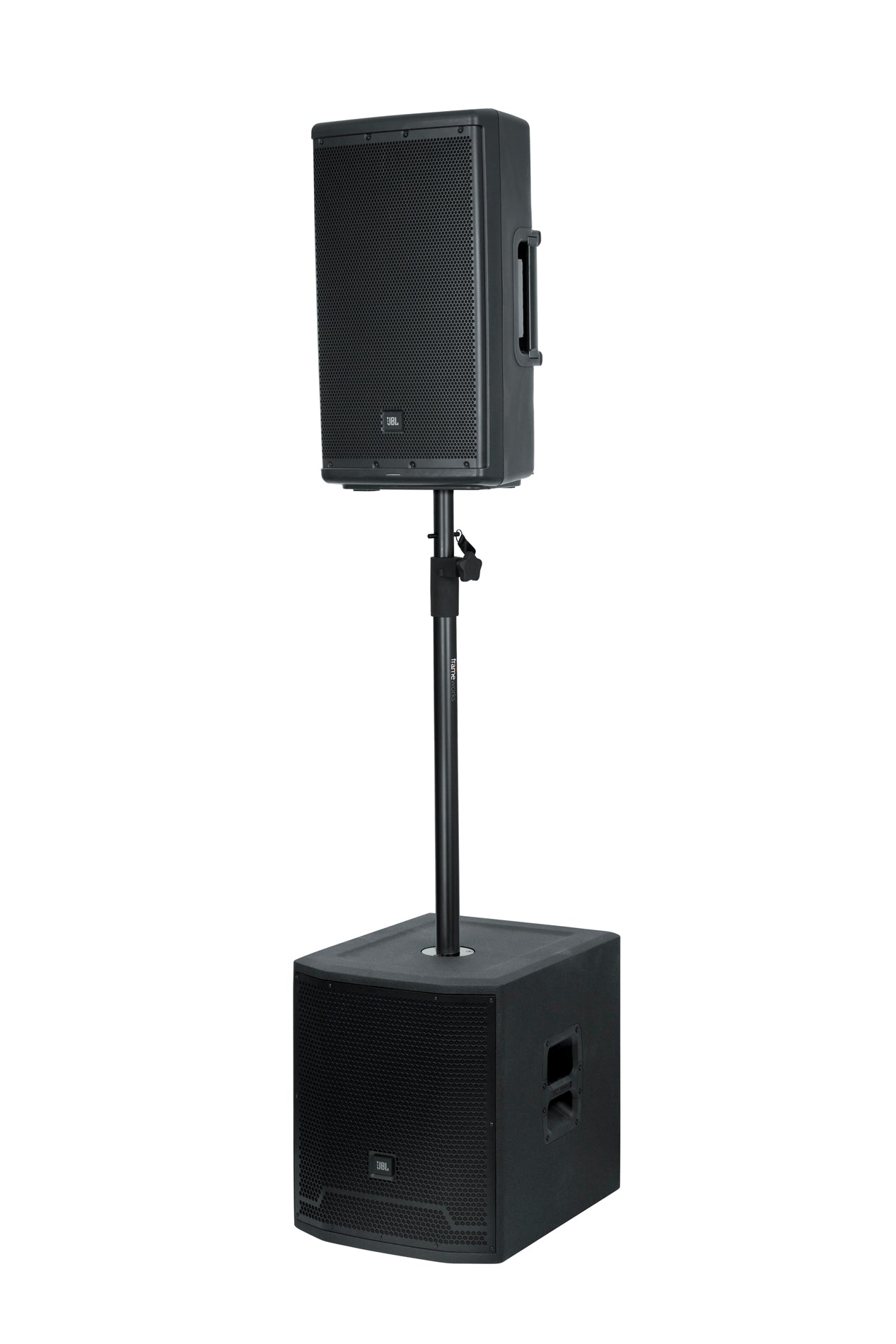 Gator Frameworks Adjustable Speaker Pole And M20 Adapter