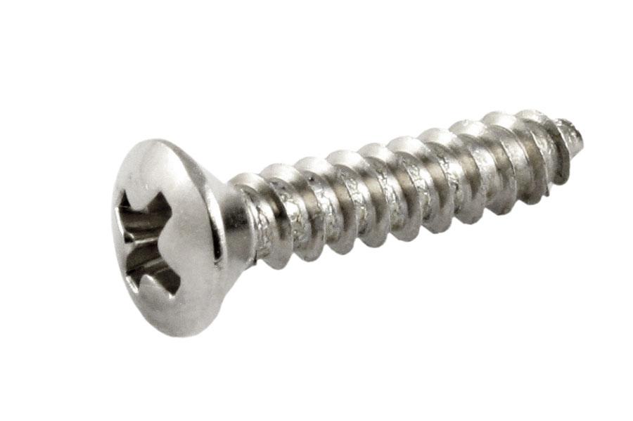 Allparts Long Pickguard Screws - Stainless Steel