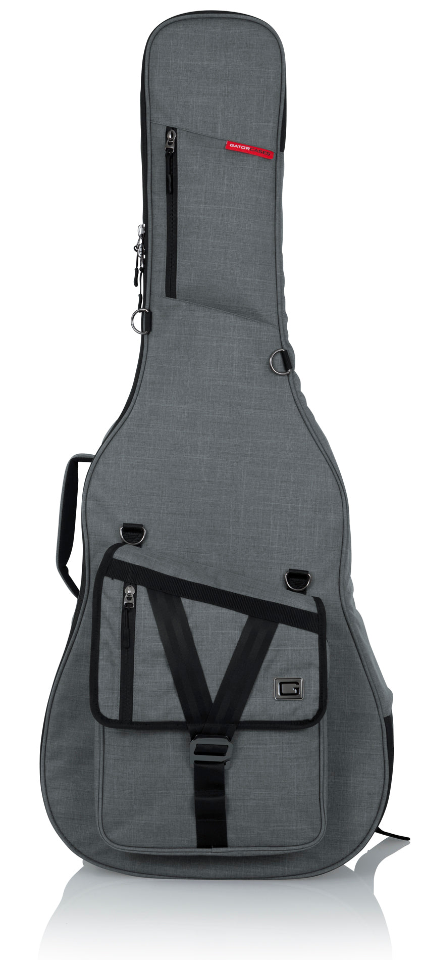 Gator Transit Acoustic Guitar Bag - Light Grey