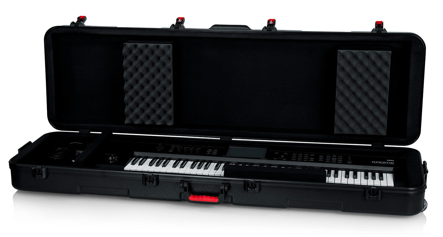 Gator TSA KEYBOARD SERIES Slim XL 88-Note Keyboard Case W/ Wheels