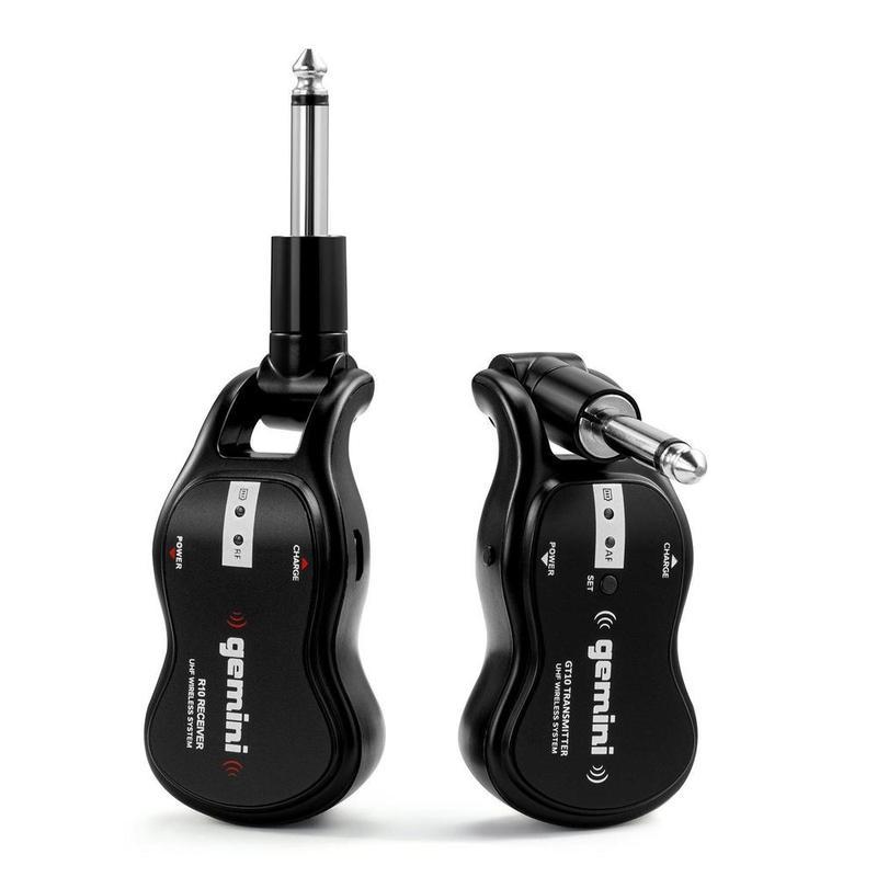 Gemini GMU-G100 UHF Wireless Rechargeable Guitar System