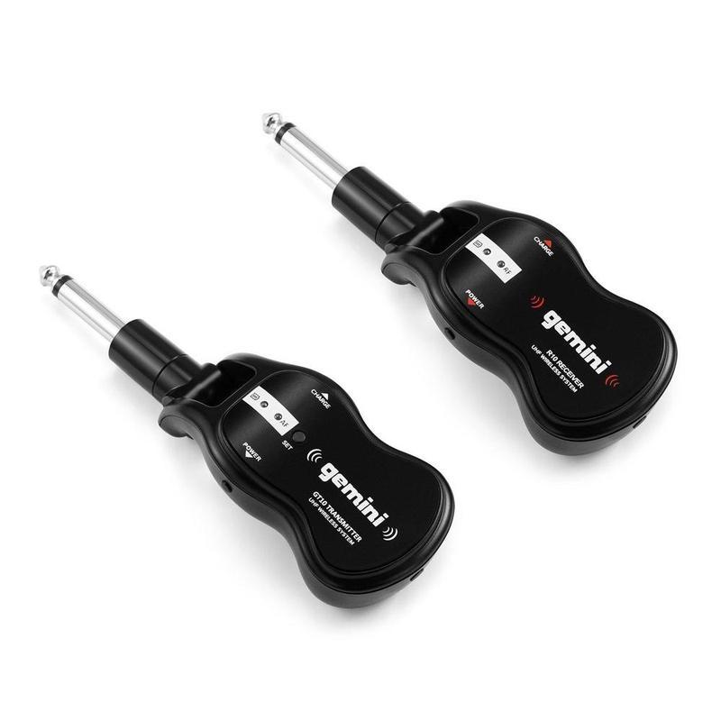 Gemini GMU-G100 UHF Wireless Rechargeable Guitar System