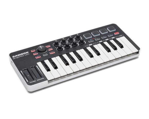 Samson Graphite M25 USB MIDI Controller
