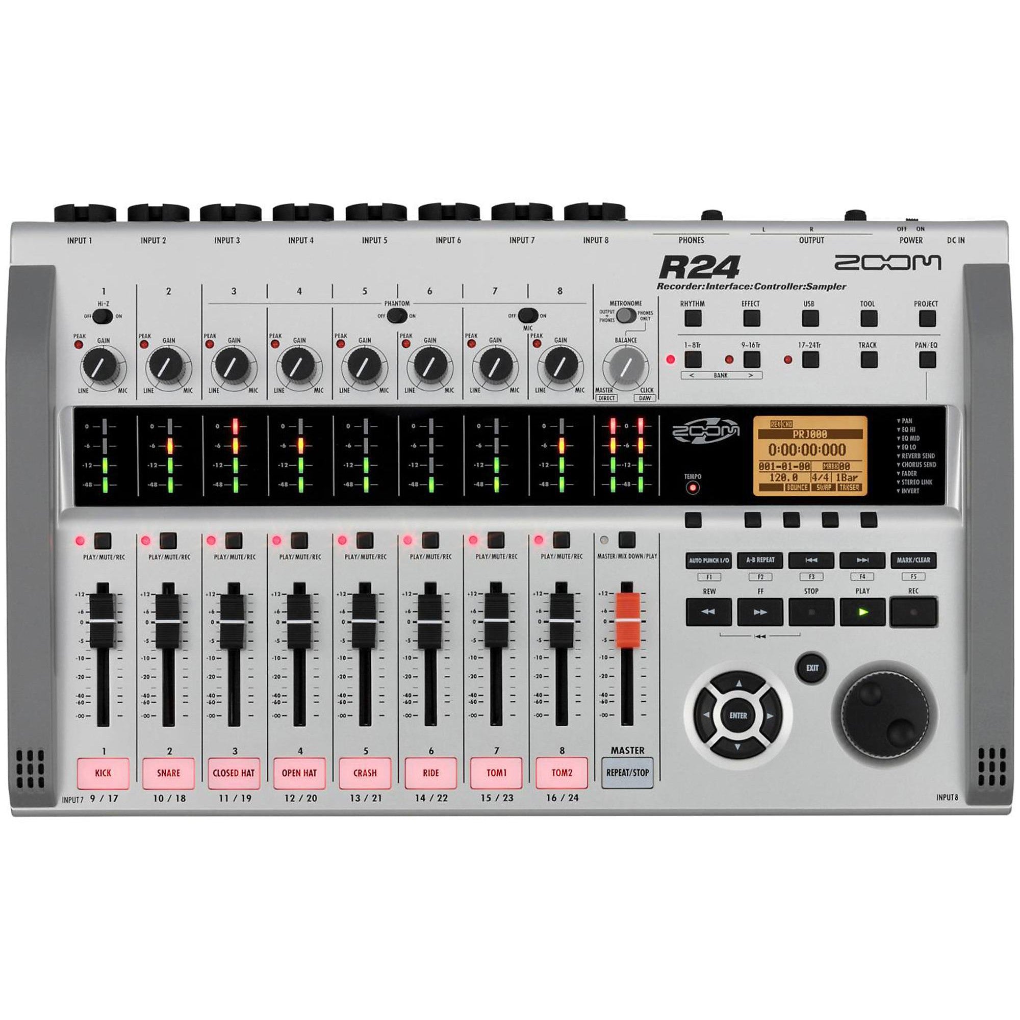 Zoom R24 Multitrack Recorder Controller/Sampler