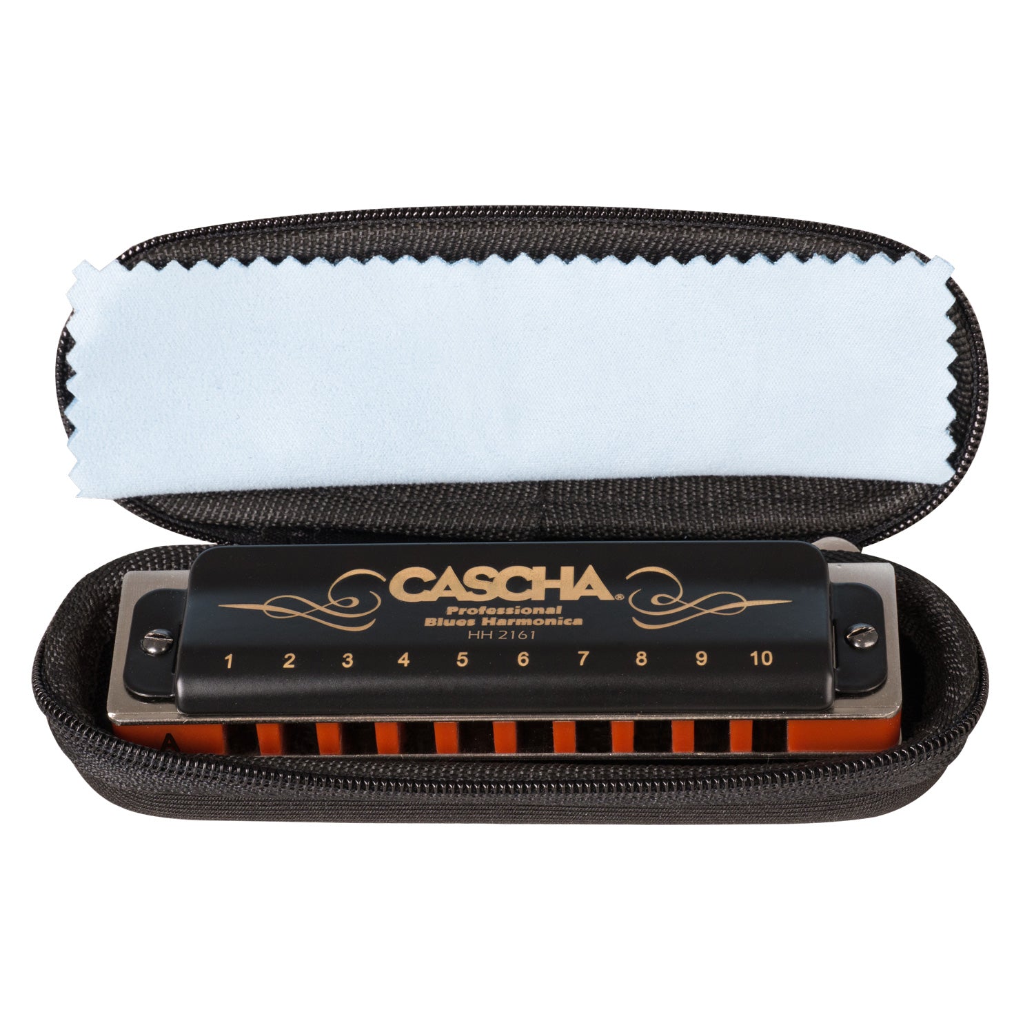 Cascha Professional Blues Harmonica in A Diatonic