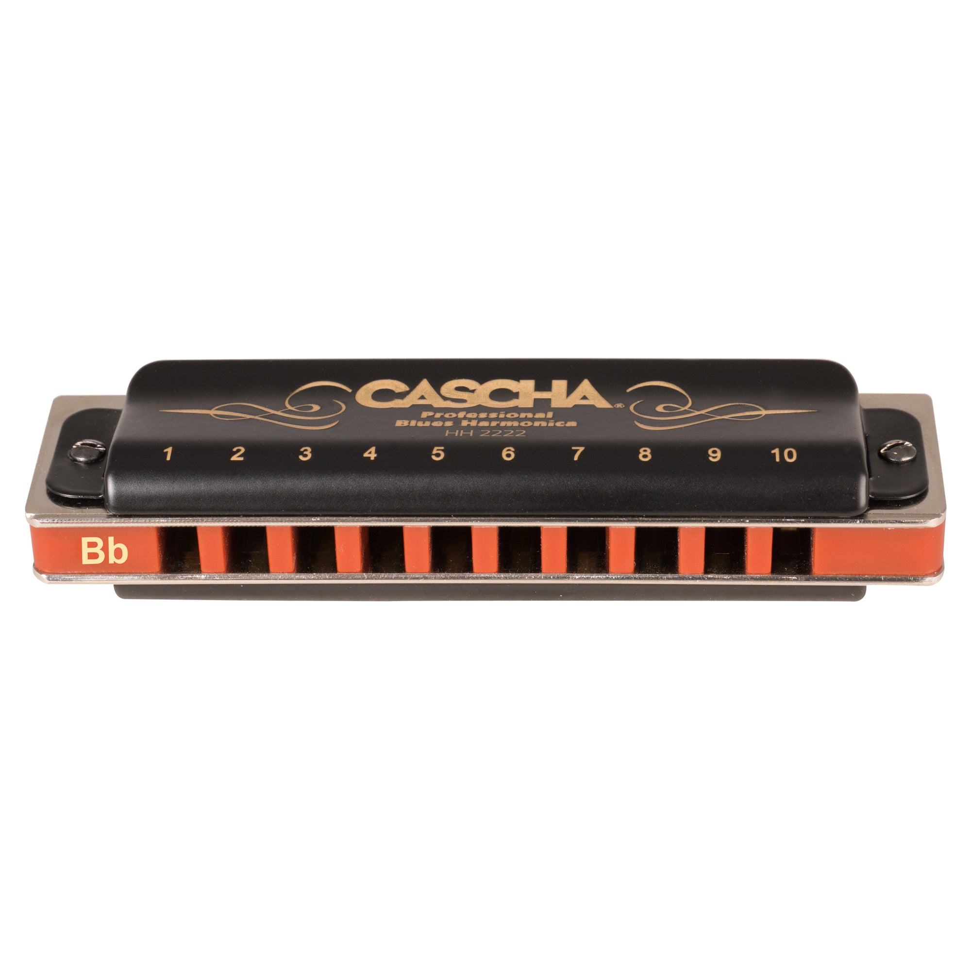 Cascha Professional Blues Harmonica in B Diatonic