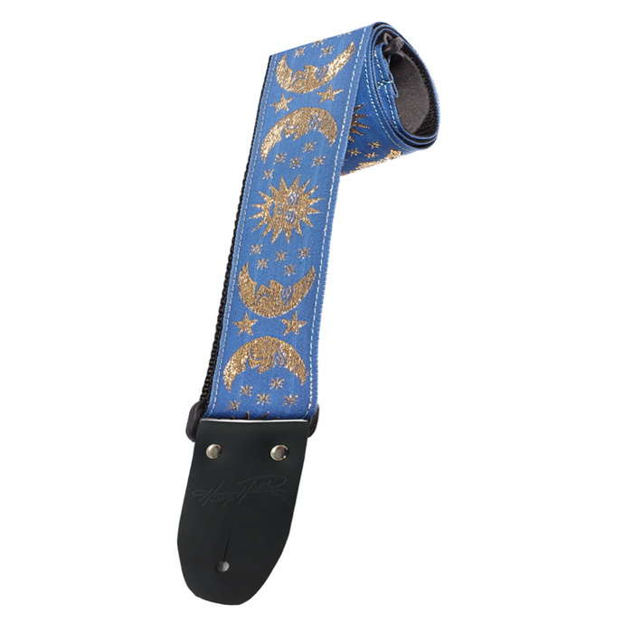 Henry Heller 2" Deluxe Heller Vintage Series Jacquard Strap - Sun/Moon