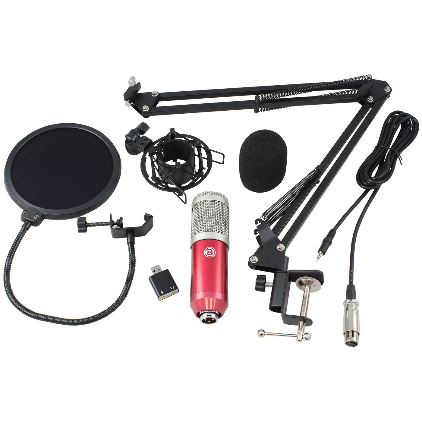 Blastking Influencer Complete Recording Pack - Red