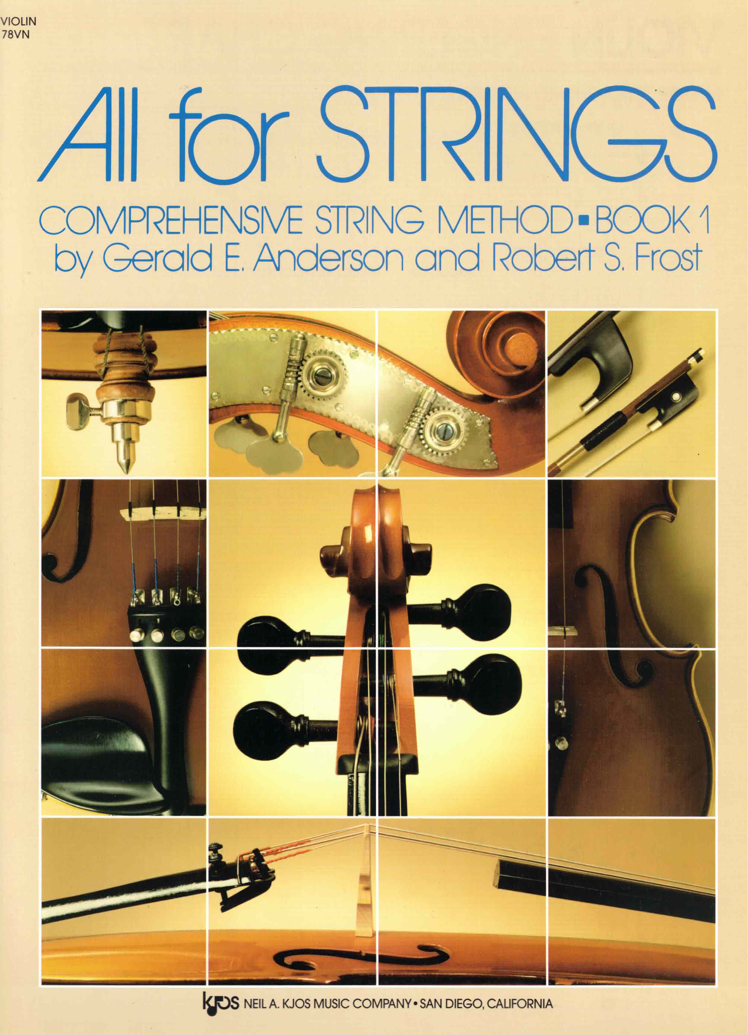 All For Strings Book 1: Violin
