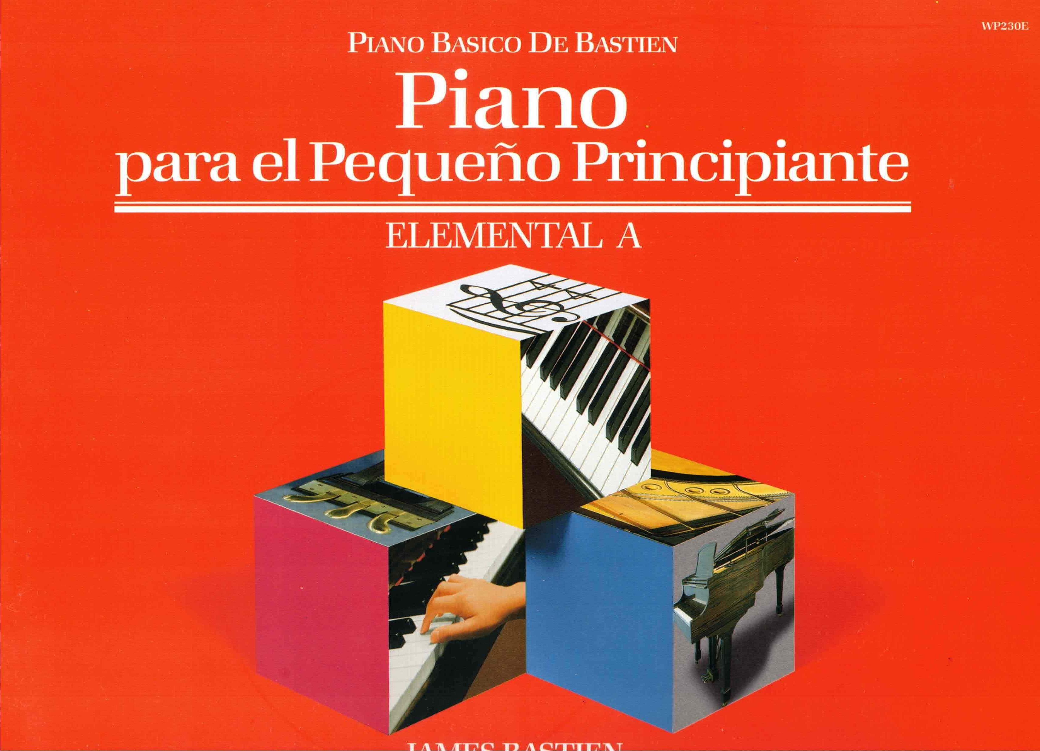 Piano Para Pequeño Principiante- Nivel Elemental A (Piano Básico De Bastien)