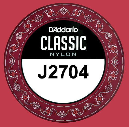 D'Addario J2704 Classic Nylon Normal Tension, 4th single D .029