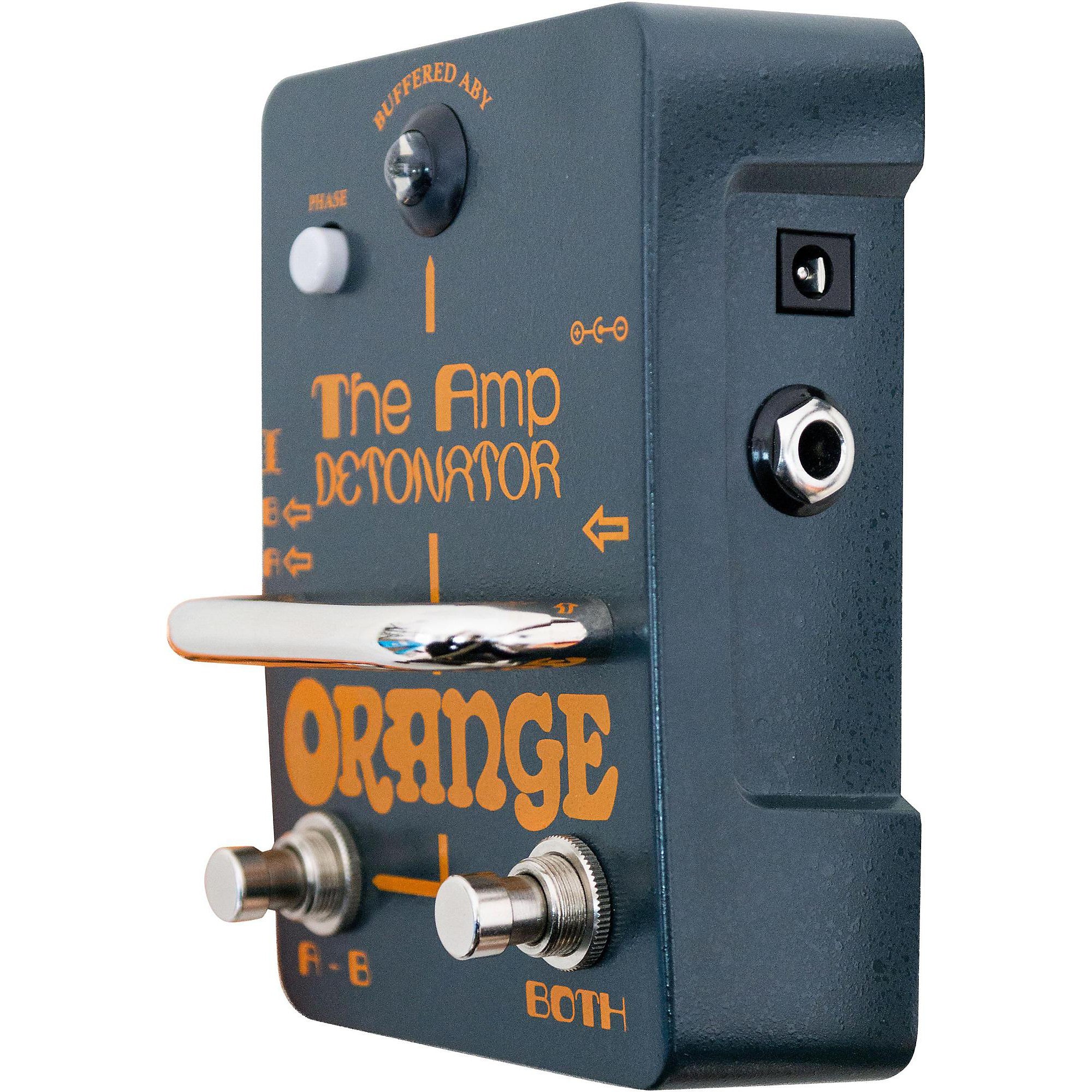 Orange Amplifiers Amp-Detonator ABY Amp Switcher Guitar Pedal
