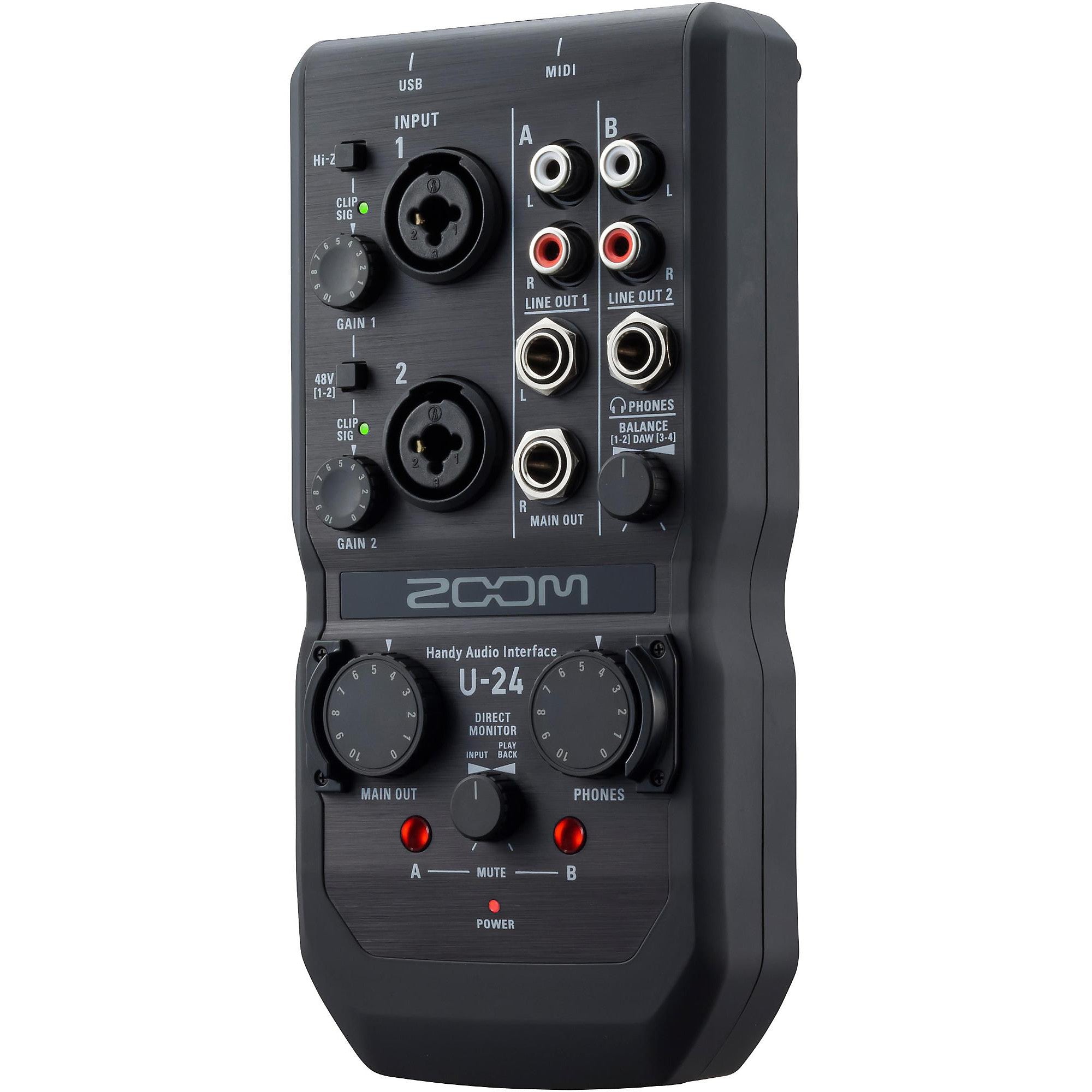 Zoom U-24 Handy Audio Interface