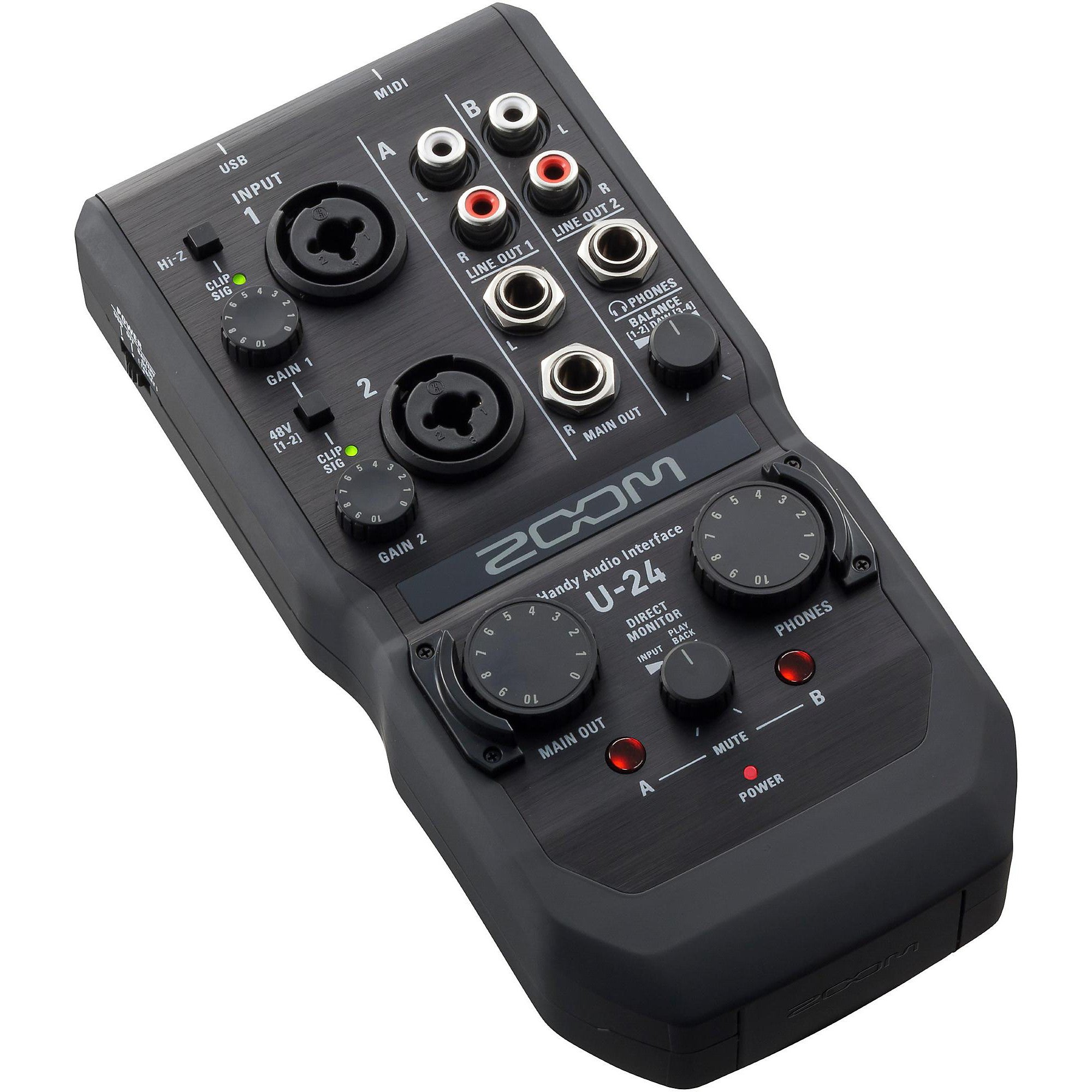 Zoom U-24 Handy Audio Interface