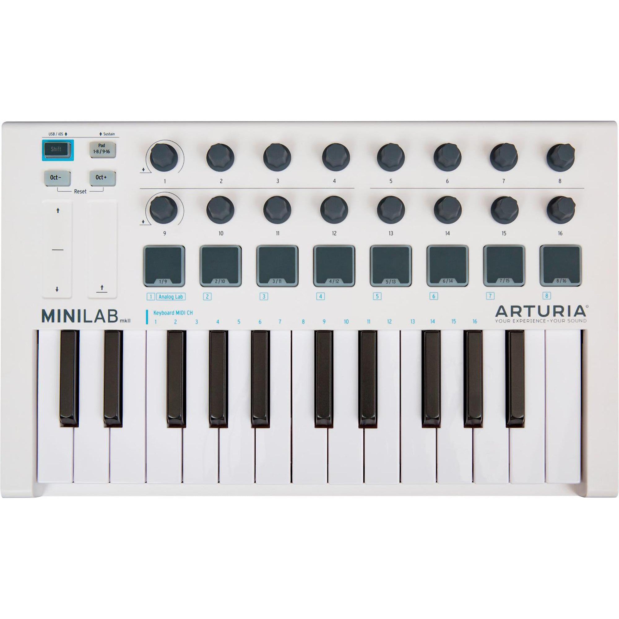 Arturia MiniLab MKII Mini Hybrid Keyboard Controller