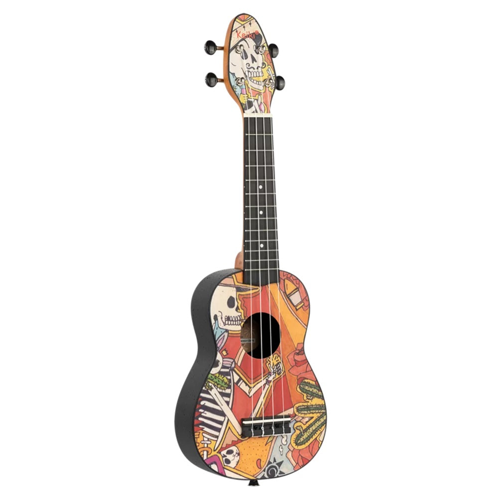 Ortega K2 Keiki Soprano Design Ukulele Pack