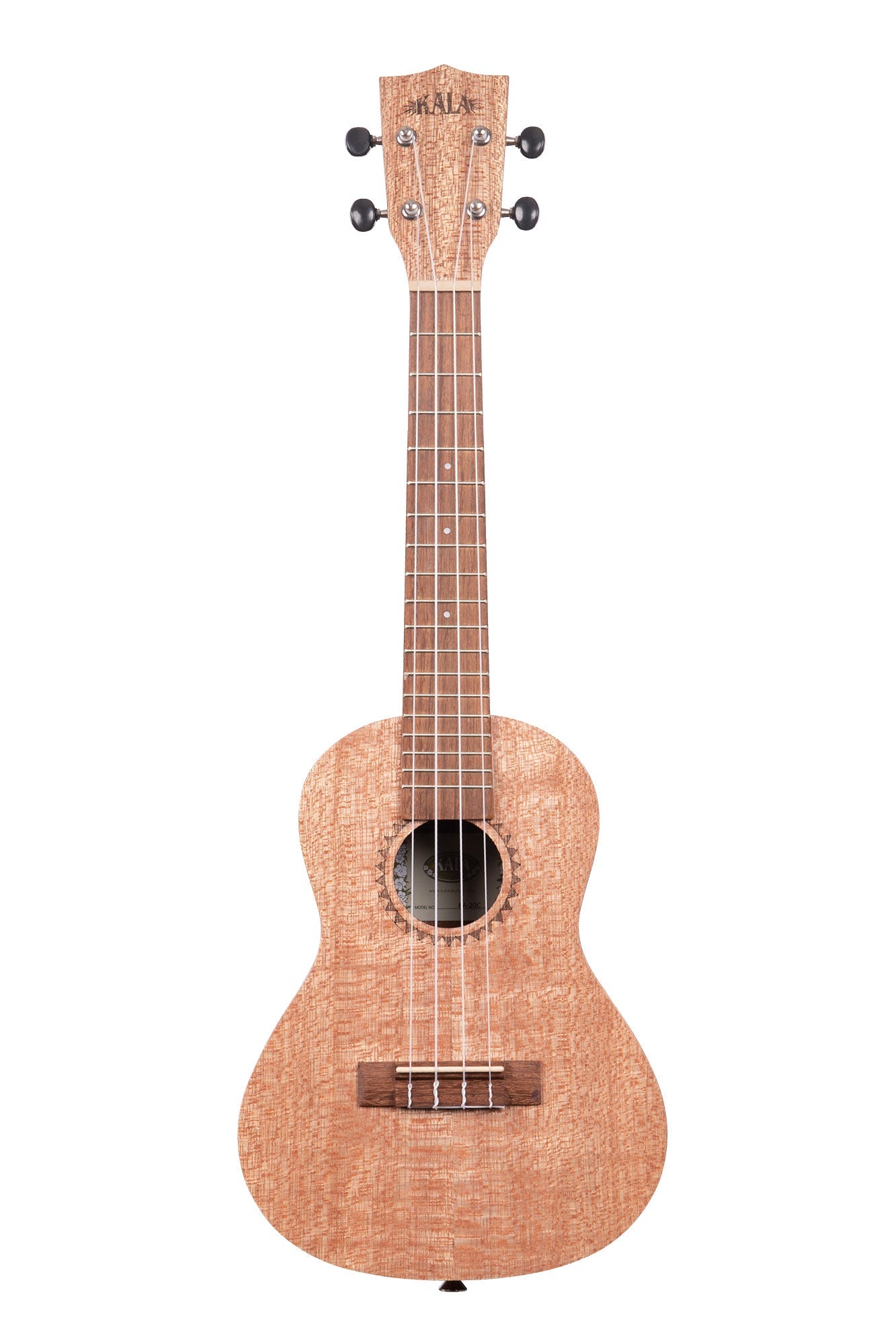 Kala KA-20 Acoustic Concert Ukulele - Natural Meranti